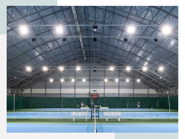 Строительство теннисных кортов в Люберцы от 631 руб.