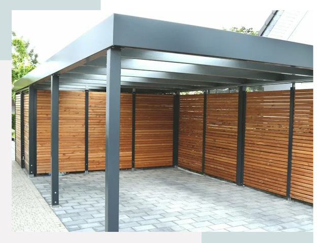 Навесы для парковки в Люберцах