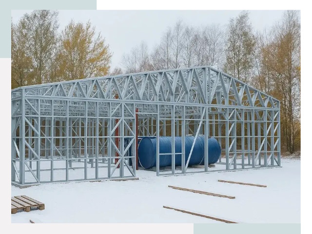 Металлические ангары в Люберцах