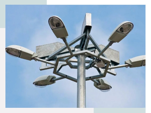 Монтаж осветительных мачт в Люберцах