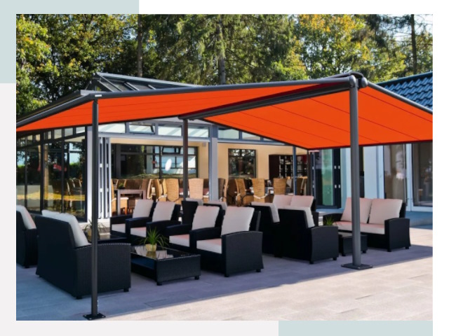 Навесы для кафе и ресторанов в Люберцах