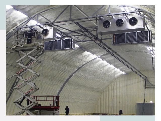 Оснащение ангаров в Люберцах