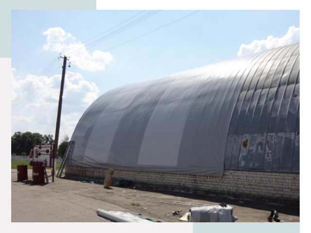 Ремонт ангаров в Люберцах