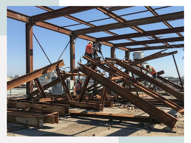 Демонтаж металлоконструкций в Люберцах от 631 руб.